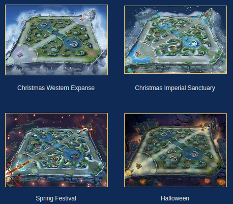 seasonal maps